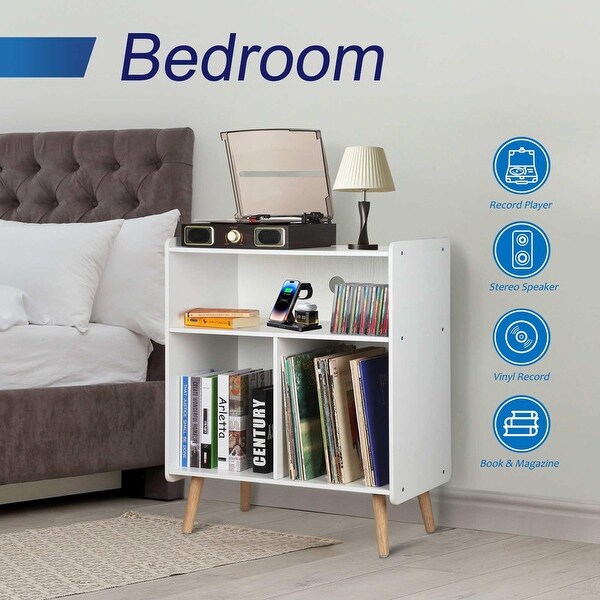 3-Tier Vintage Record Player Stand - 14