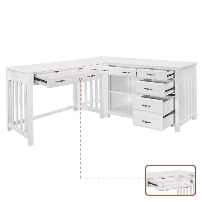 Fremont & Park Traine 3-Piece Corner Desk