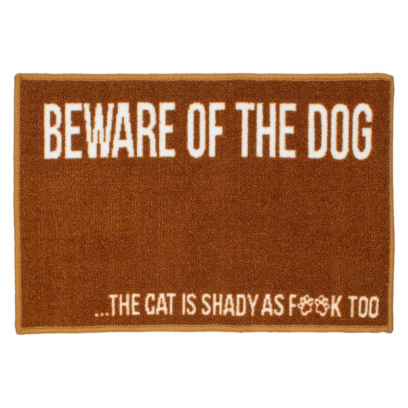 Perro & Gato Lost Marbles Pet Mat - 16x24