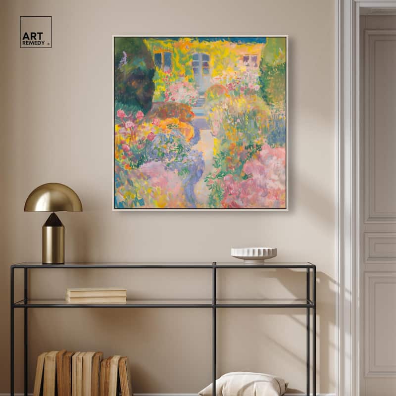 Hues of Happiness II Canvas by Art Remedy