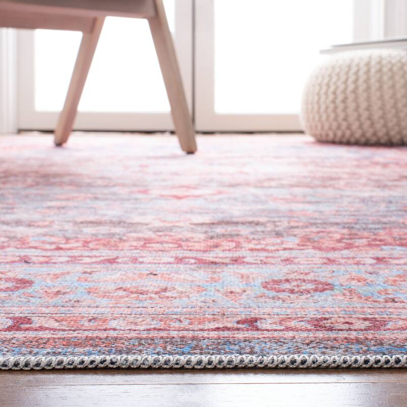SAFAVIEH Serapi Machine Washable Netta Shabby Chic Distressed Rug