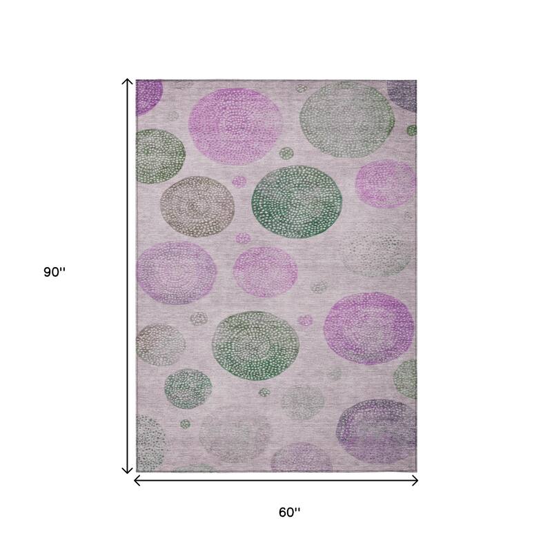HomeRoots Geometric Transitional Rectangle Outdoor Rug