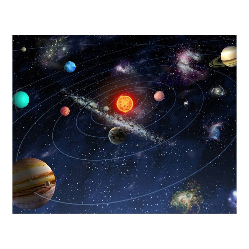 Solar System Wall Mural