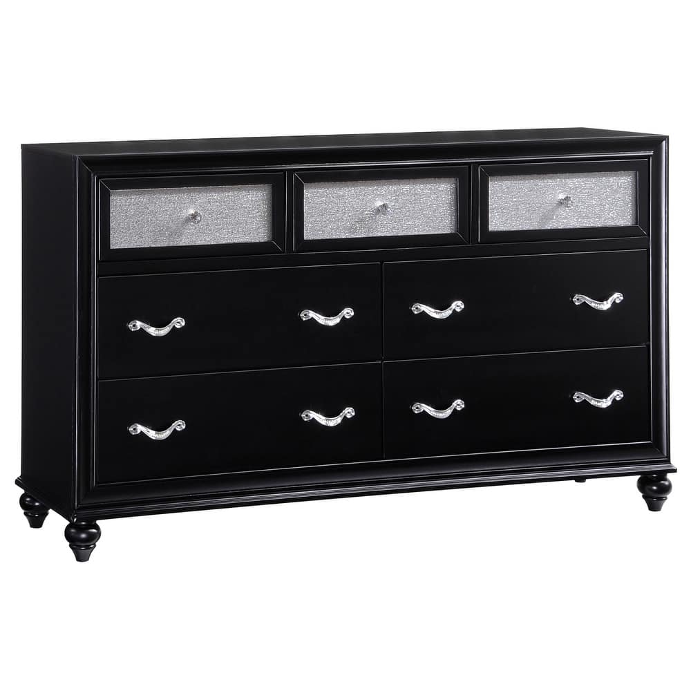 Barzini Modern Classic Wood 7-drawer Dresser