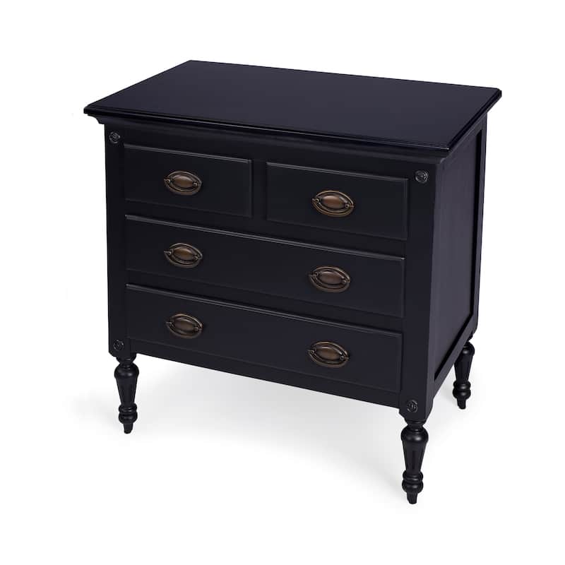 Easterbrook 31.5 in. W Rectangular Wood 4-Drawer Accent Chest