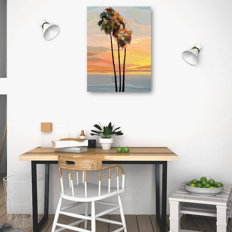 Sunset By Studio Arts Canvas Art Print