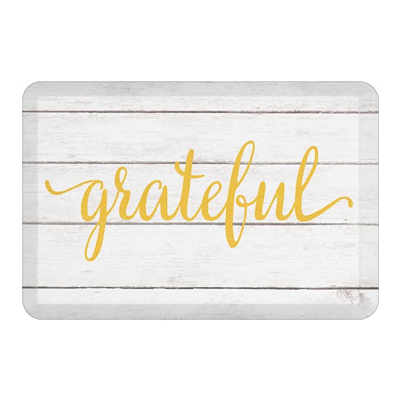 Laural Home Grateful 20" x 30" Kitchen Mat - 20" x 30"