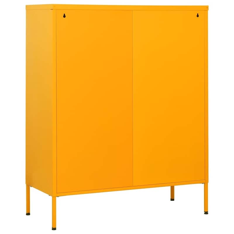 vidaXL Chest of Drawers Dresser for Bedroom Sideboard Storage Cabinet Steel
