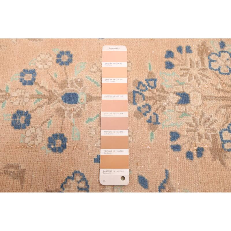 ECARPETGALLERY Hand-knotted Antalya Vintage Copper Wool Rug - 2'6 x 12'0