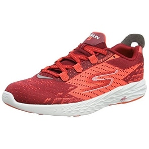 skechers go run 5 mens orange