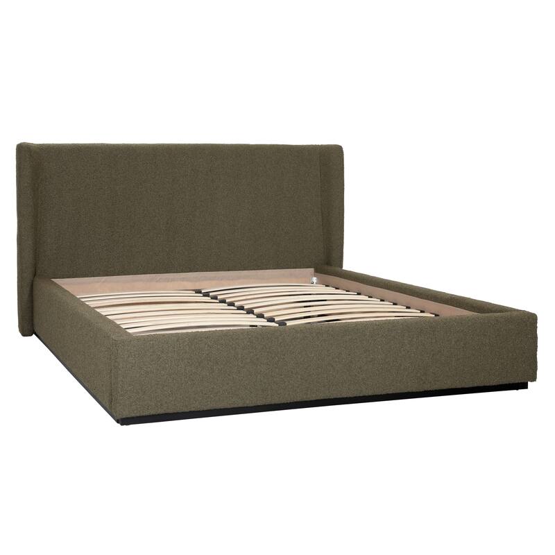 Taylor Upholstered Bed, Cream, Queen