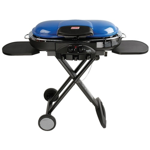 "Coleman LXE PPN Roadtrip Grill - Blue Grill Roadtrip Accessories"