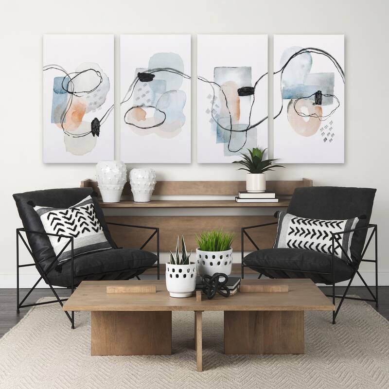 A Cloudy Afternoon I (25 x 45) Canvas Art Print