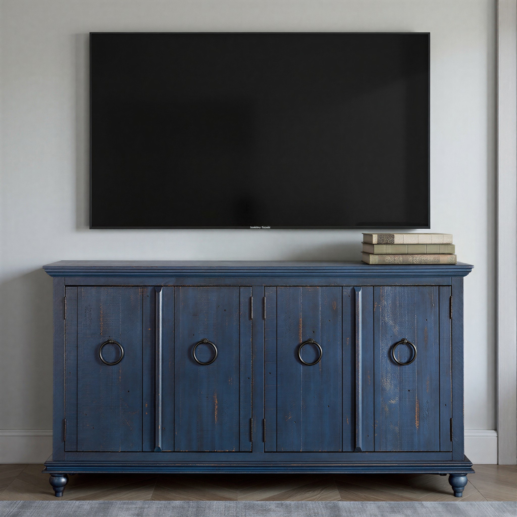 Garden District Farmhouse Solid Wood 65