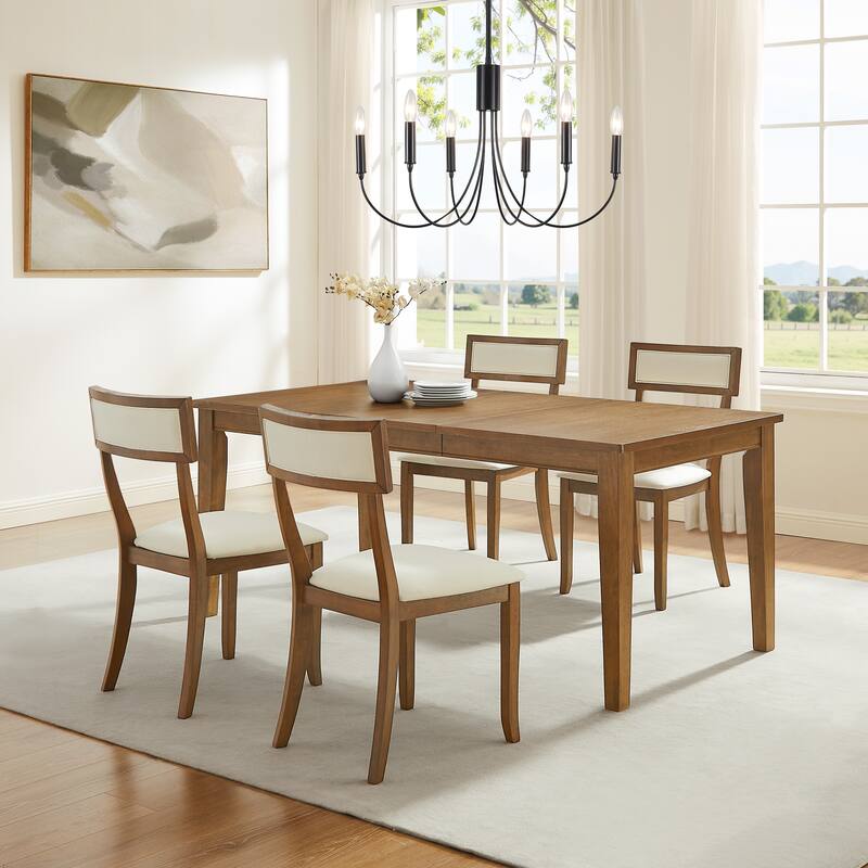 Crosley Alessia 5-Piece Dining Table Set For 4