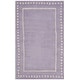 preview thumbnail 102 of 130, SAFAVIEH Handmade Bella Alverta Dotted Border Wool Rug 2' x 3' - Lavander/Ivory - Rectangle