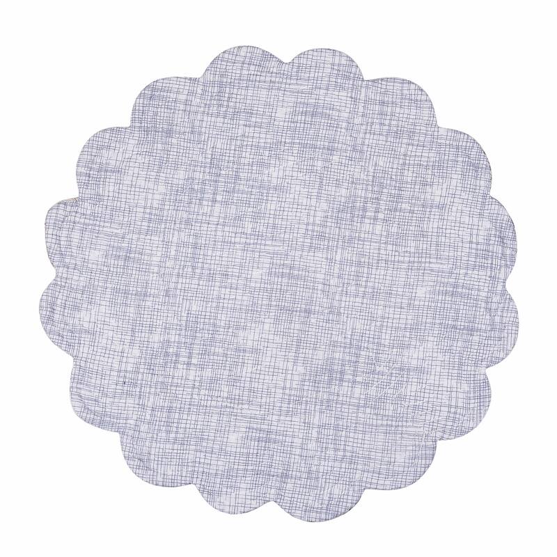 Brunswick Island Round Placemats Set of 6, 17"