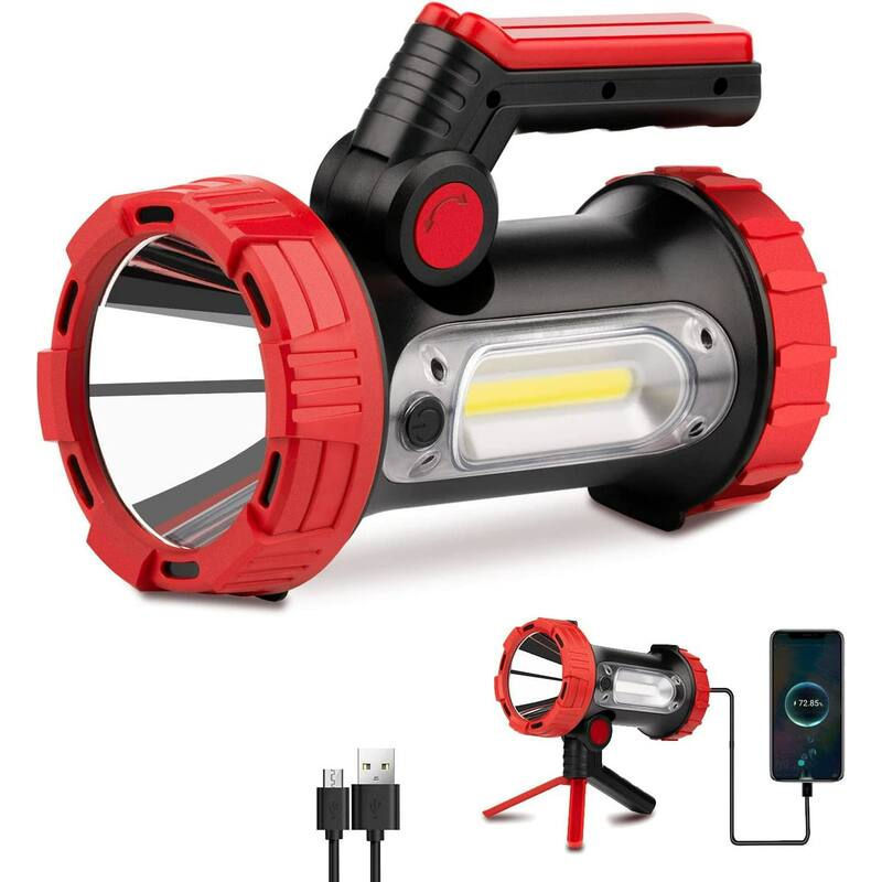 Handheld Large Flashlight - Red