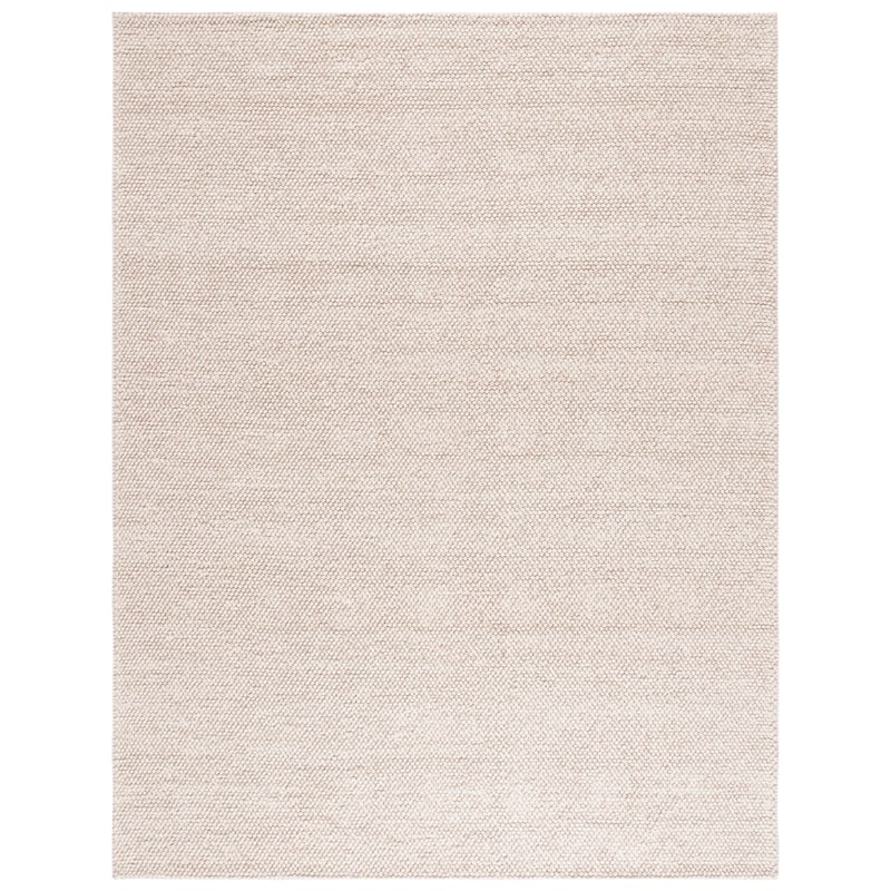 SAFAVIEH Handmade Natura Eduina New Zealand Wool Rug - 12' x 15' - Beige/Ivory - Rectangle
