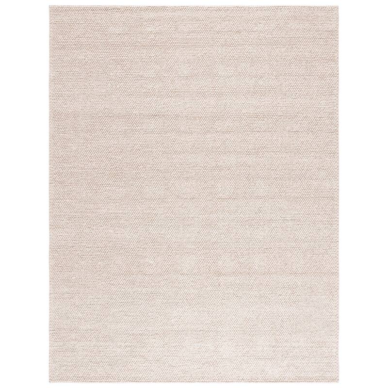 SAFAVIEH Handmade Natura Maayan New Zealand Wool Rug - 12' x 15' - Beige/Ivory