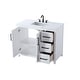 preview thumbnail 6 of 9, Elegant Lighting VF29542 Alina 42" Free Standing Single Basin Vanity