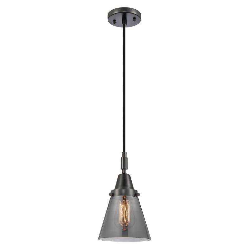Innovations Lighting 447-1P-G63 Cone 6" Wide Mini Pendant with Light