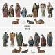 preview thumbnail 27 of 77, Glitzhome 12pcs Resin Christmas Multi/ Blue/ Ivory Nativity Figurines Set