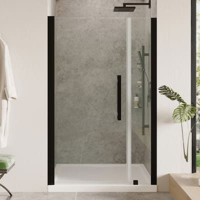 Endless Pasadena Alcove and Base 40" W x 74 3/4" H Black