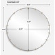 preview thumbnail 6 of 4, Uttermost Pali Industrial Round Mirror - 43.11'' H X 43.11'' W X 2.56'' D