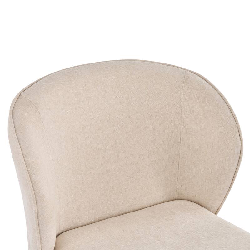 Christopher Knight Home - Eddie Modern Block Silhouette Upholstered Dining Chair with Metal Frame, Versatile Home Use