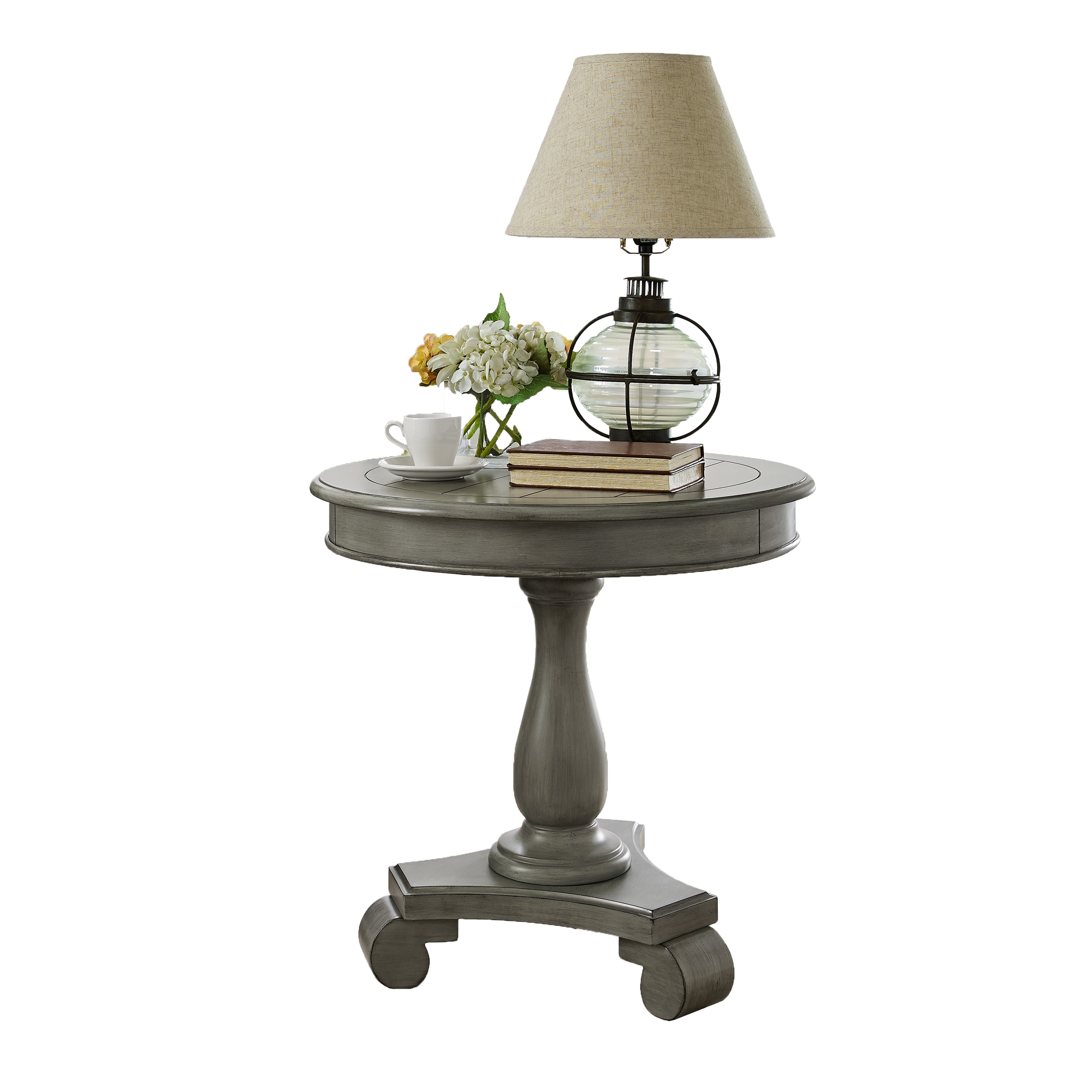 Coffee Table Side Table Gray Cocktail Table Corner Table