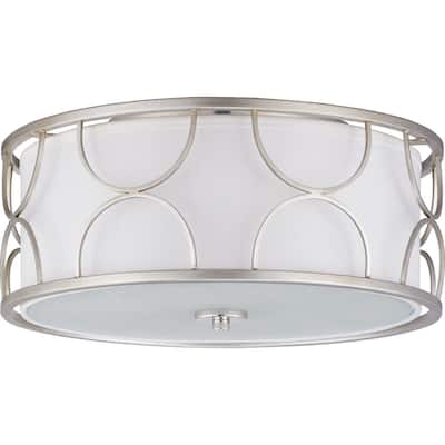 Landree Collection 16" Three-light Flush Mount - 10.000" x 19.250" x 19.250"