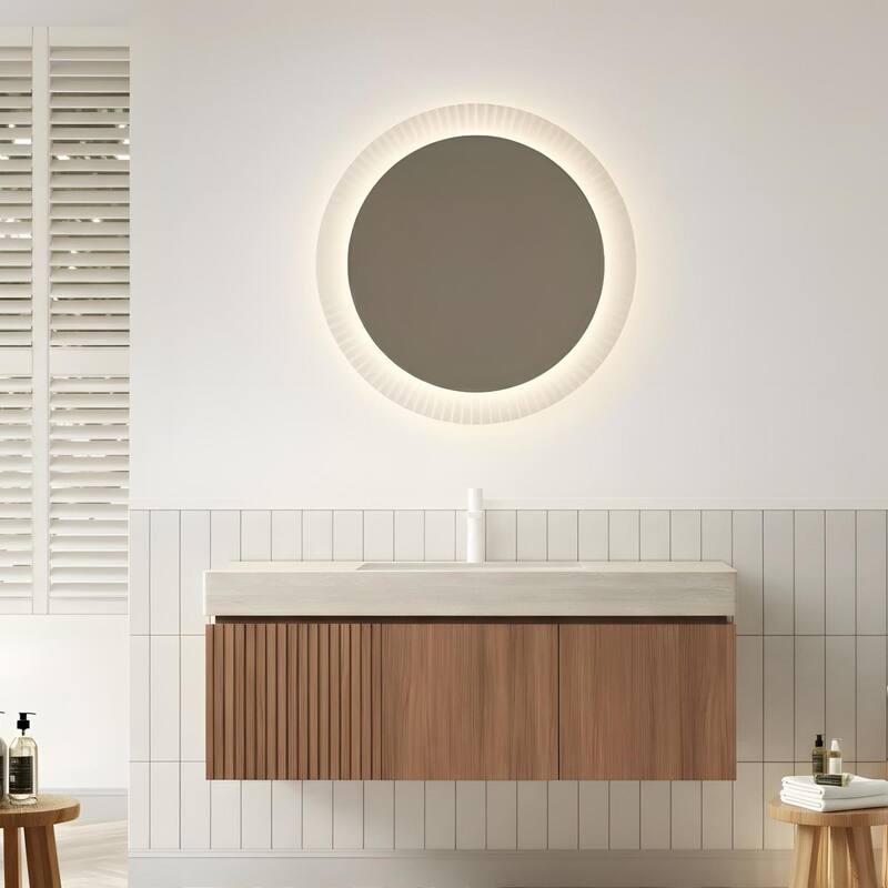 Mondern Floating Bathroom Vanity with 1 Pre-drilled Faucet Holes