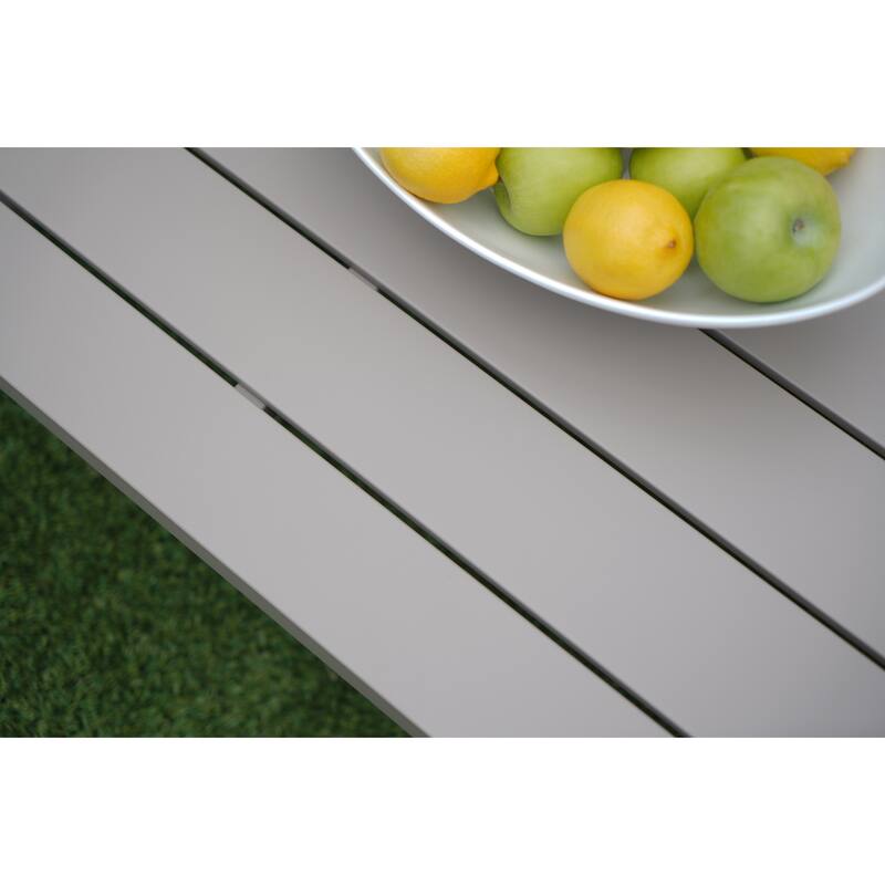 Abbyson Celeste Outdoor Beige Coffee Table