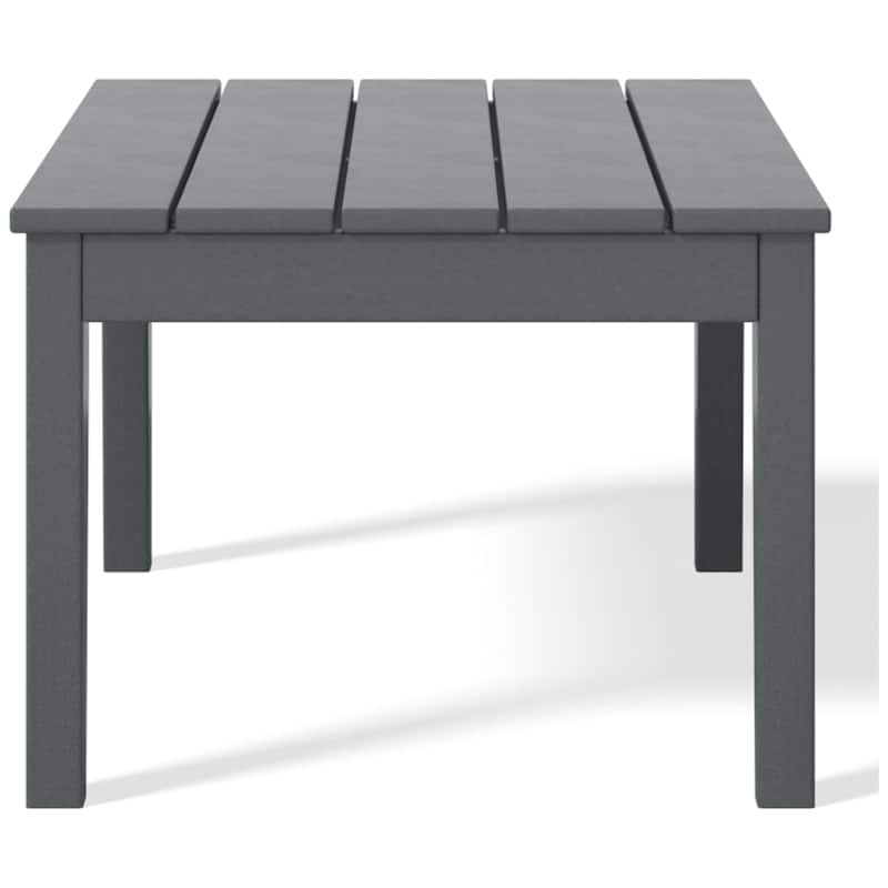 Polytrends Laguna 3-Piece Outdoor Patio Bench Set With Coffee Table