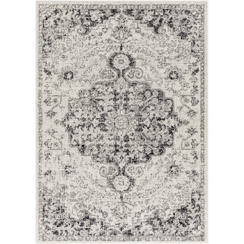 Livabliss Harput Updated Traditional Medallion Area Rug