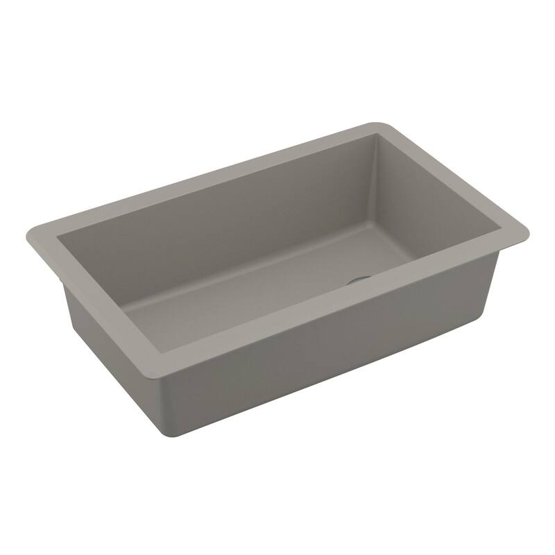 Karran Undermount Quartz Single-bowl Kitchen Sink