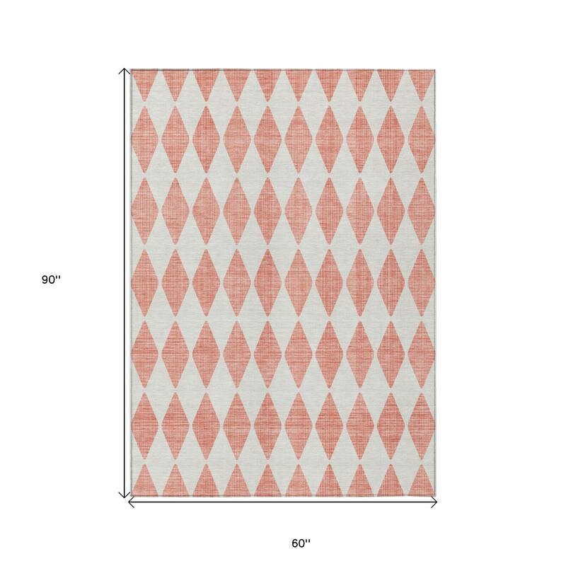 HomeRoots Geometric Transitional Rectangle Outdoor Rug