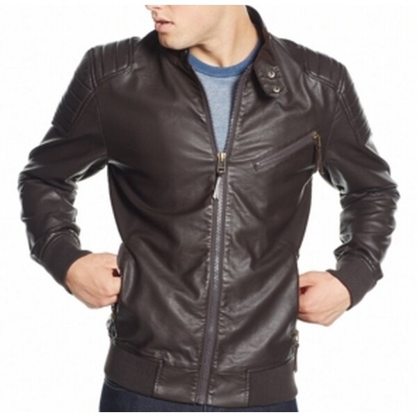 Shop American Rag NEW Brown Mens Size XL Faux-Leather ...
