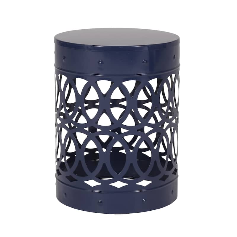 Mellie Outdoor Outdoor Metal Side Table by Christopher Knight Home