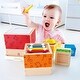 preview thumbnail 5 of 3, Hape Odyssey Stacking Music Set - Colorful 6 Piece Musical Box Toy