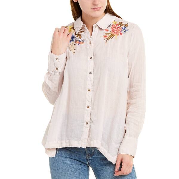 Shop Johnny Was Perrine Handkerchief Shirt On Sale Free