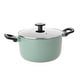 preview thumbnail 1 of 7, BergHOFF Sage Non-stick Aluminum Stockpot 9.5", 5.9qt. With Glass Lid Sage - 5.9-Quart