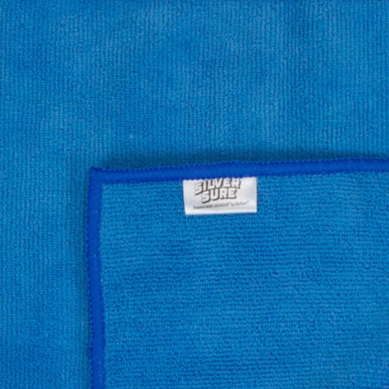 Arkwright 12-Piece Silversure Antimicrobial Cleaning Cloths - 12x12