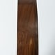 preview thumbnail 46 of 68, KINWELL Round Black Walnut Wood Serving Tray Ottoman Tray with Handles