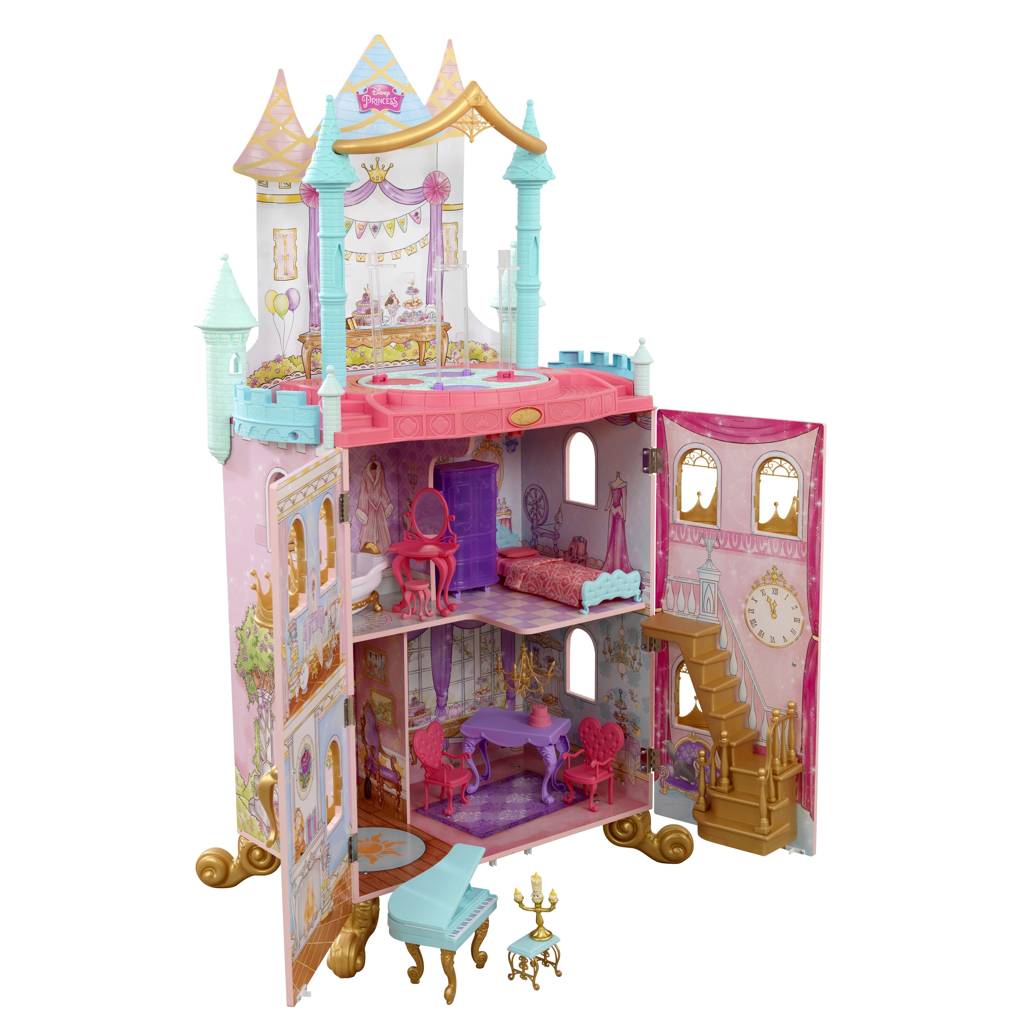 kidkraft my dreamy dollhouse with furniture