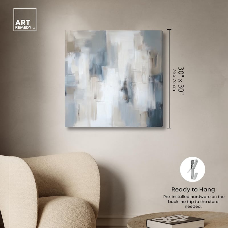 Sculpted Surface Canvas by Art Remedy, Gallery Wrapped