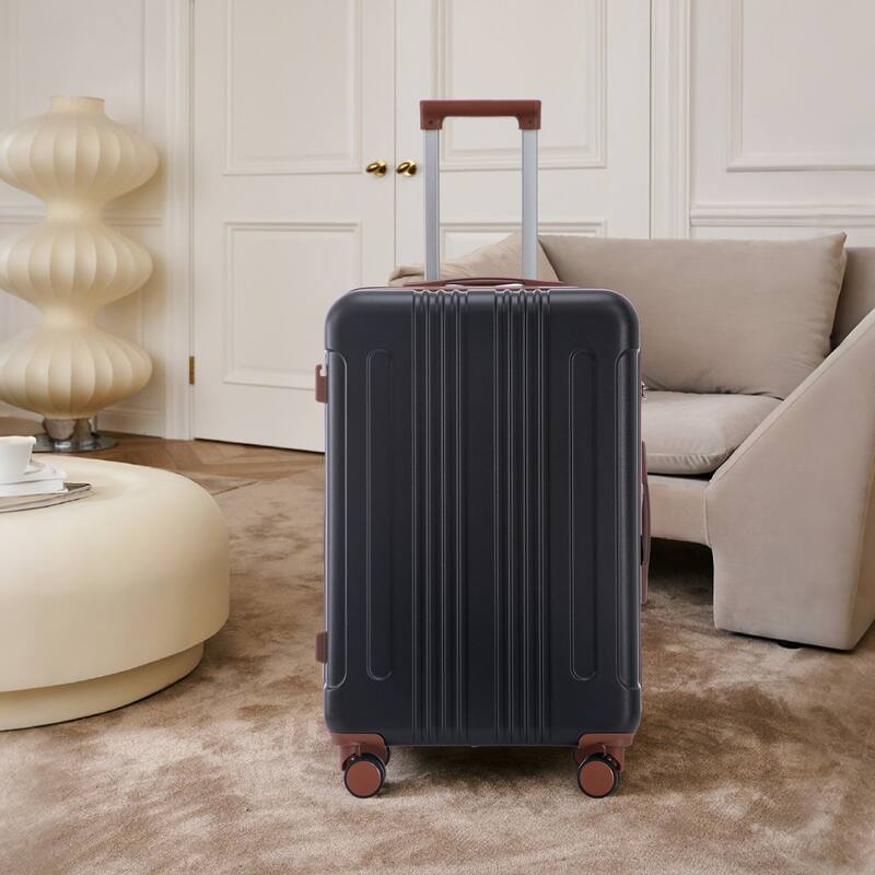 3 PCS in ABS Spinner Wheel Luggage, Carry on Suitcase, TSA Combination Lock