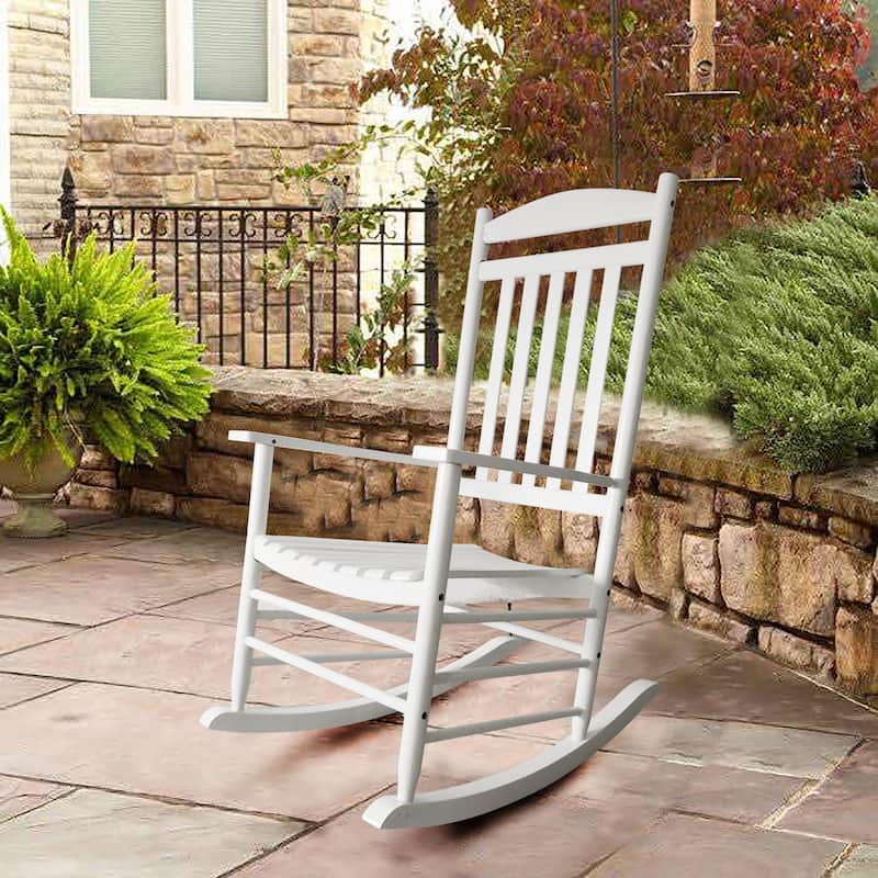 Havana White Rocking Chair