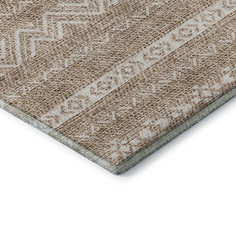 Premium Washable Super Soft Global Stripes Mayfield Rug
